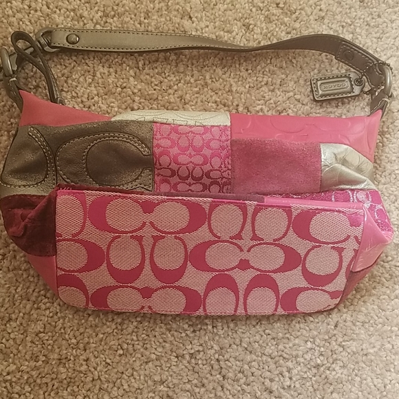 Pink Coach Purse - Picture 2 of 4